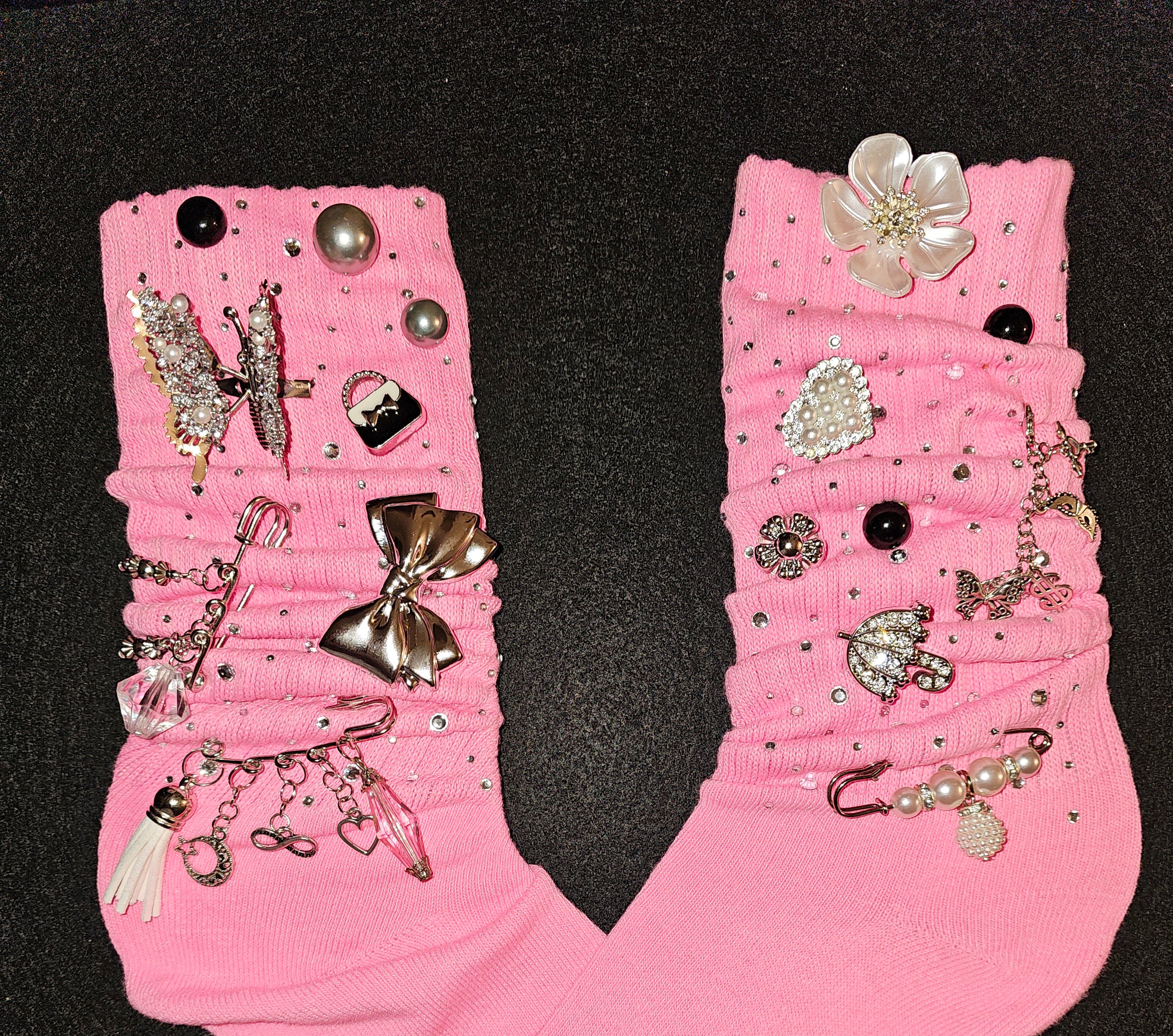 Blinged Out Junk Socks