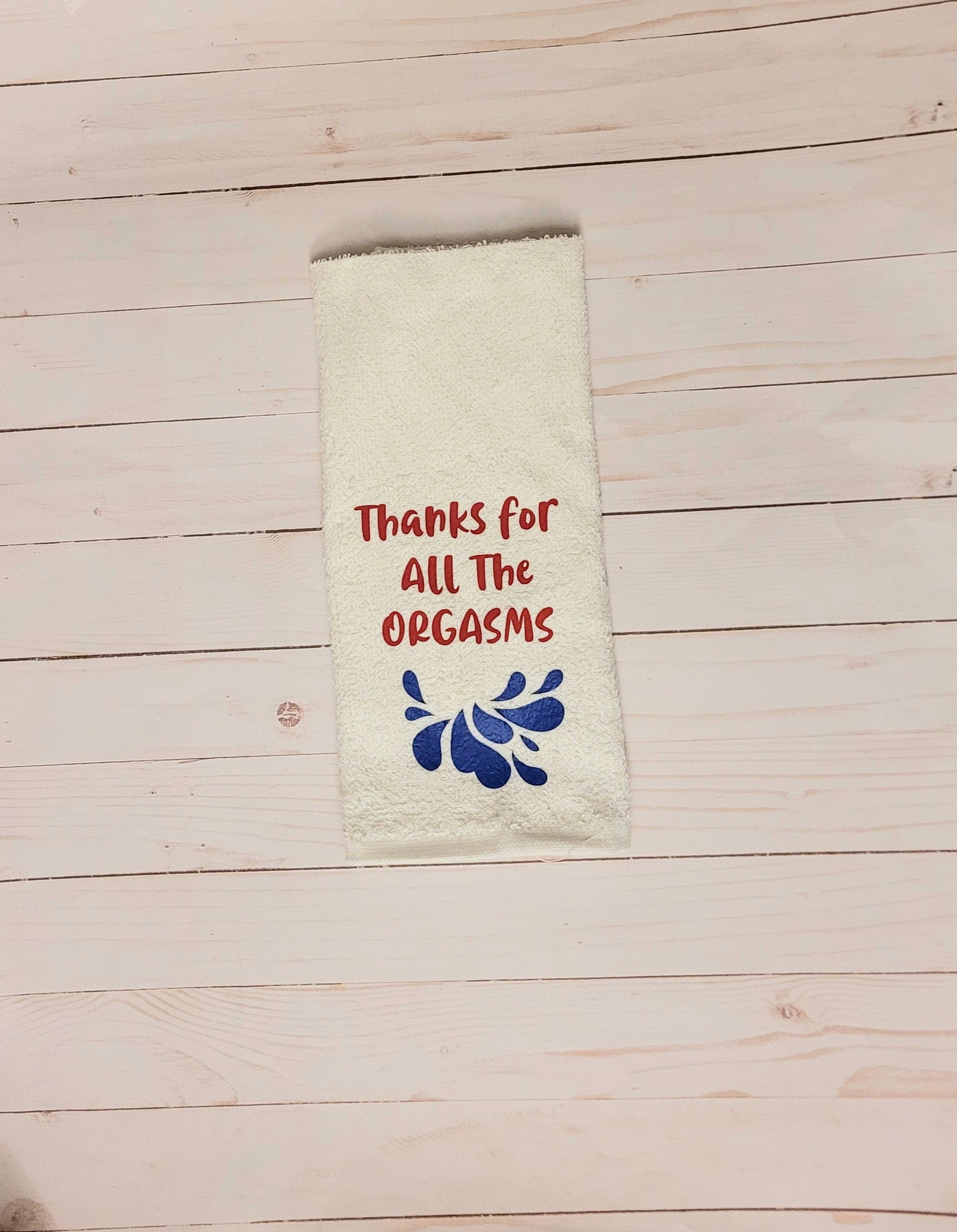 Naughty Play Hand Towels