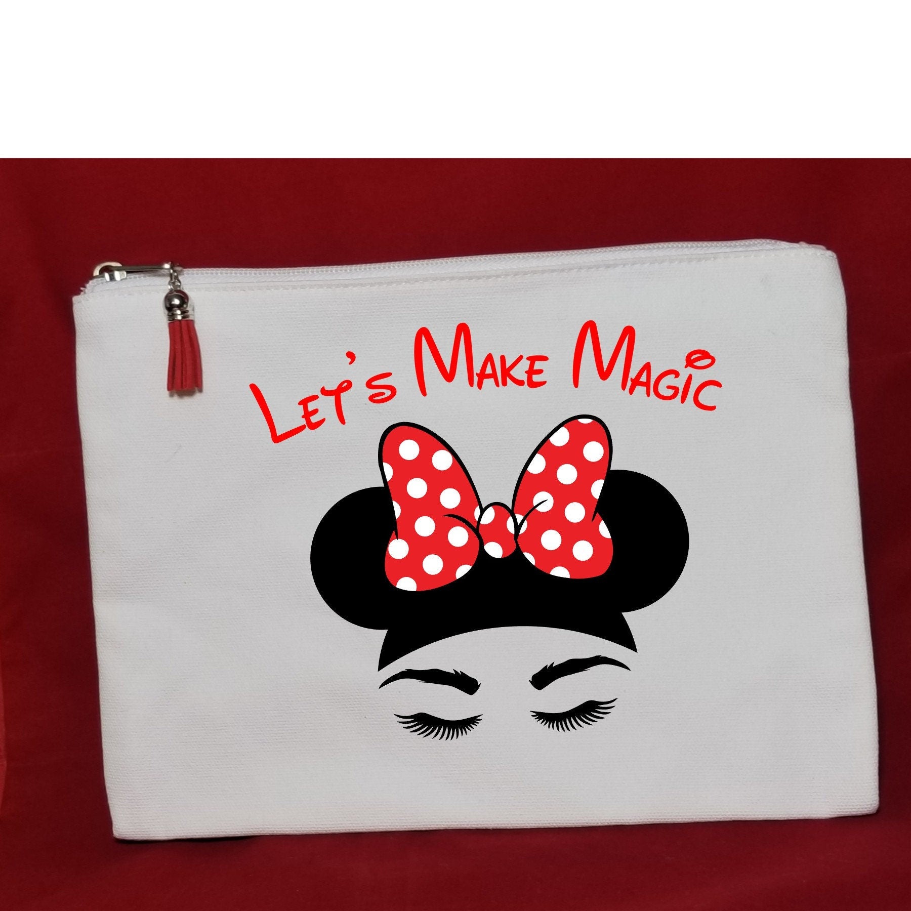 Let's Make Magic/Make up Bag/Cosmetic Bag/Multipurpose bag