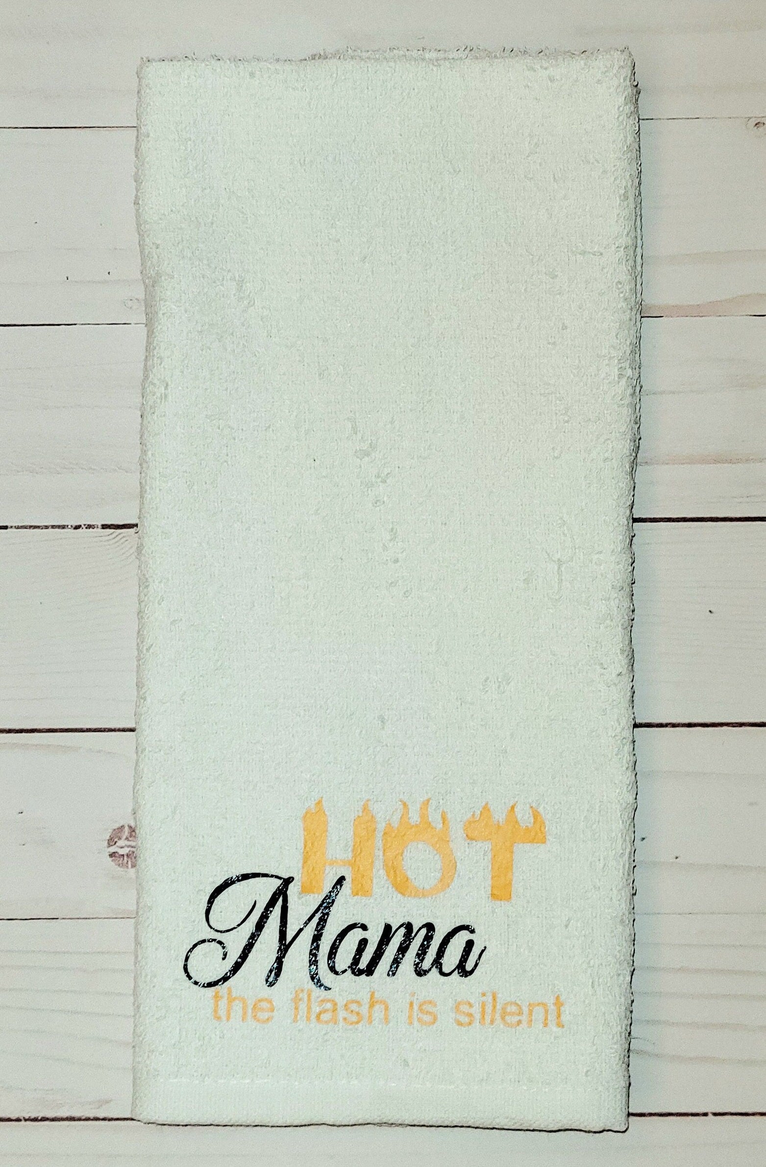 Hot Flash Hand Towels, Fun Graphic Hand Towels