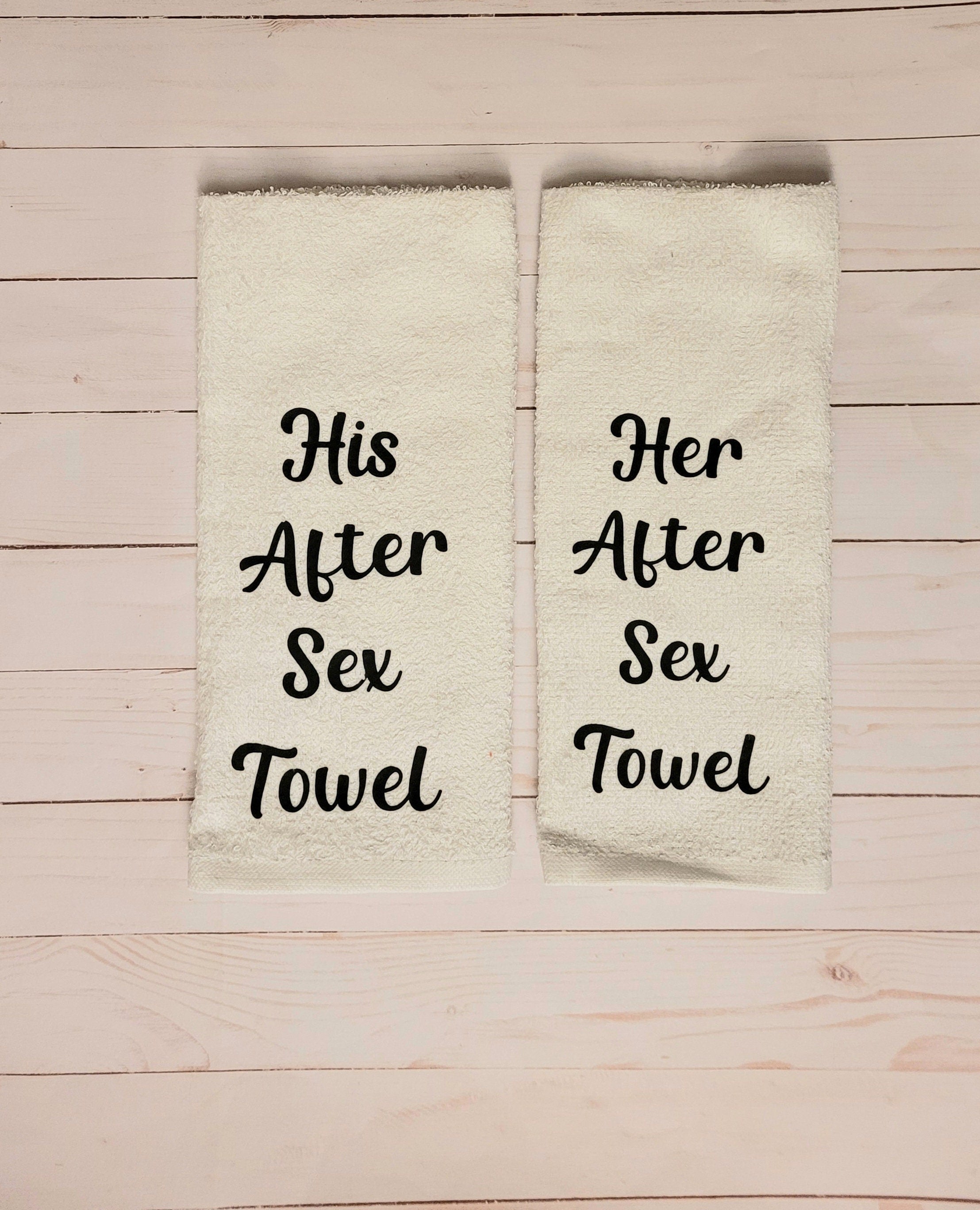 Naughty Play Hand Towels