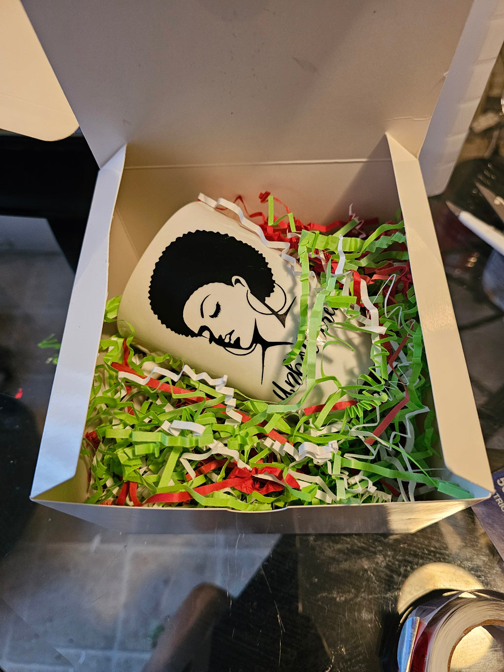 Unbothered! Afro Centric Coffee Mug